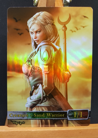 Foil Sand Warrior #3